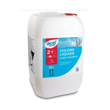 CHLORE LIQUIDE CL48 - 2O litres